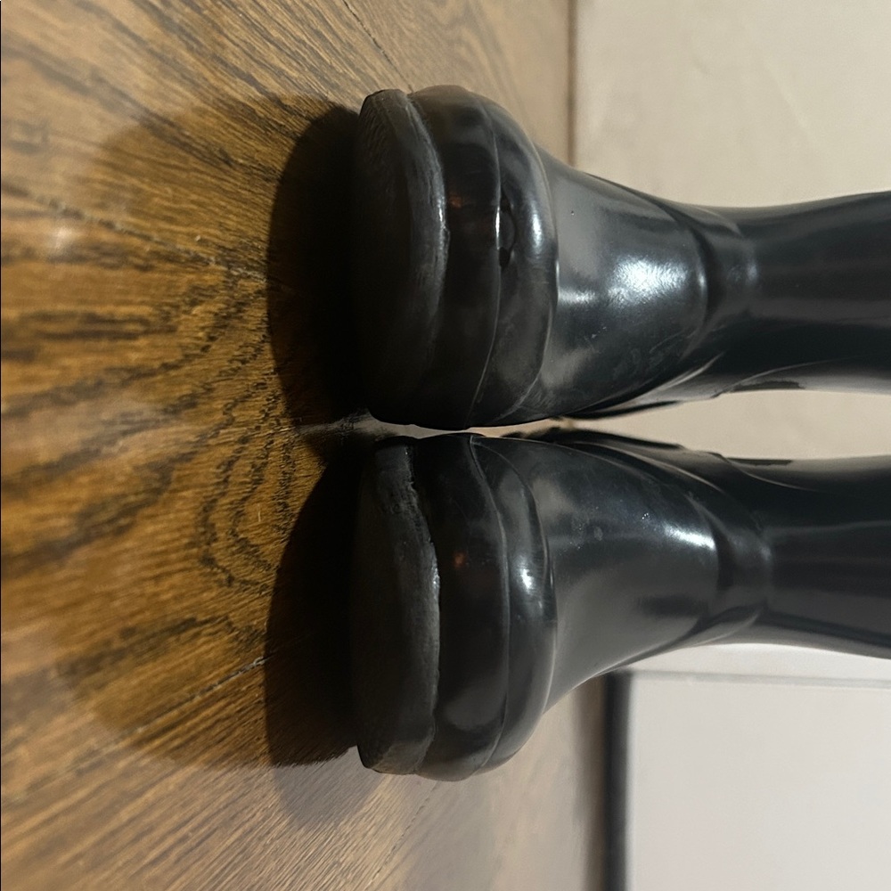 Hunter Women’s Original Tall Rain Boots Black - Picture 5 of 9